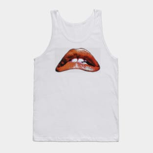 Lipstick rocky horror Tank Top